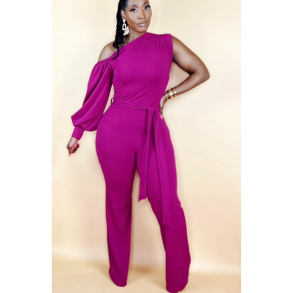 Fuschia Jumpsuit
